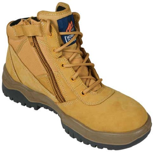 Mongrel SP ZipSider Series Lace Up Zip Side Ankle Boot – Wheat