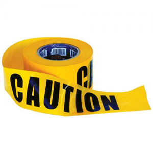 ProChoice Hazard Barricade Tape – Yellow 'CAUTION'